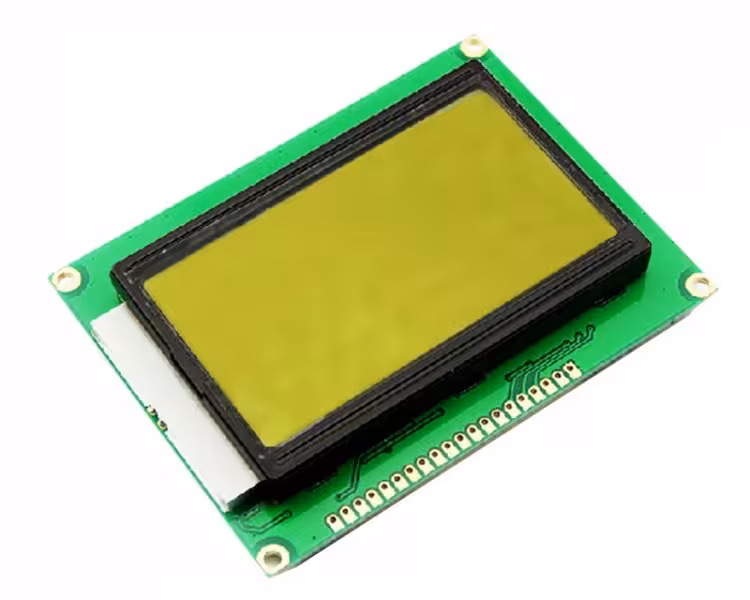 LCD 128*64 ks0108  سبز
