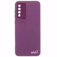 قاب ژله ای Porsche Design محافظ لنزدار مناسب برای Samsung A30s / A50-بنفش