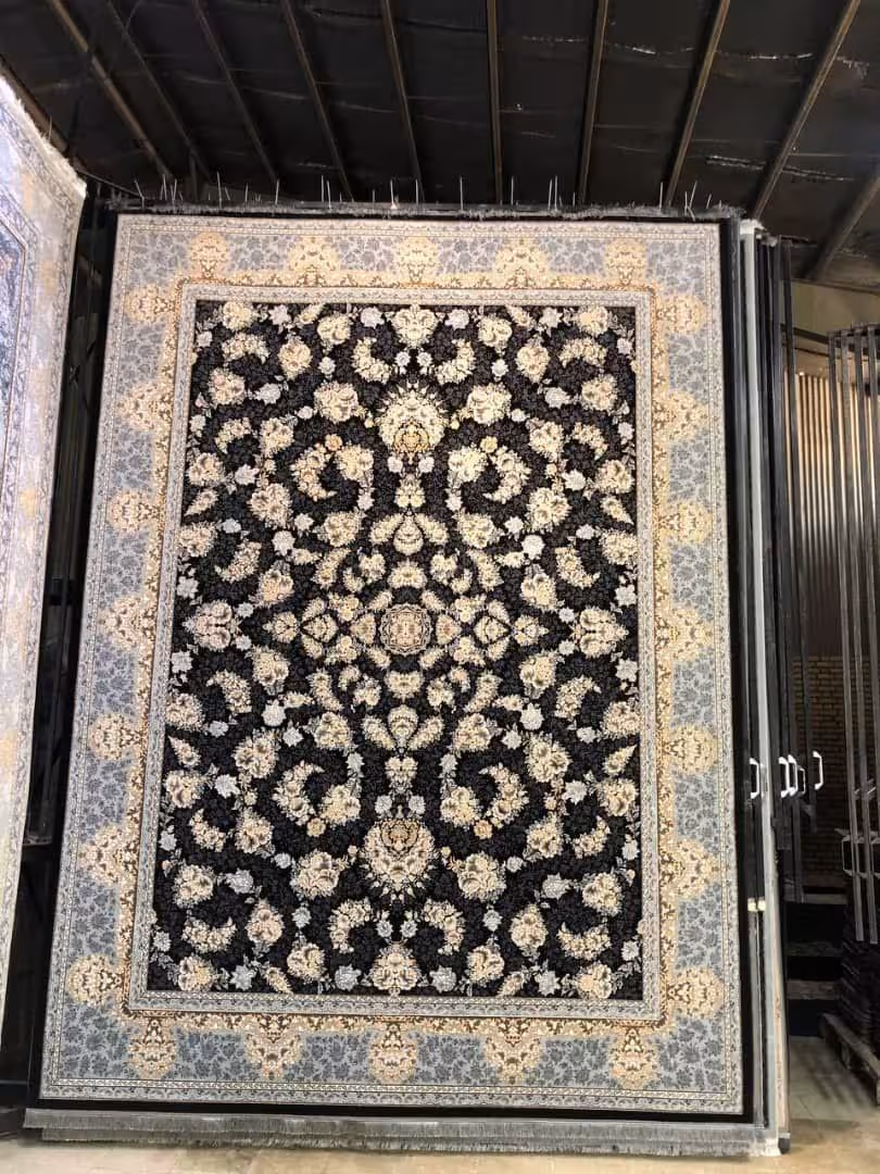 فرش ماشینی کاشان 700شانه ورژن سایز 12متری (ارسال رایگان)