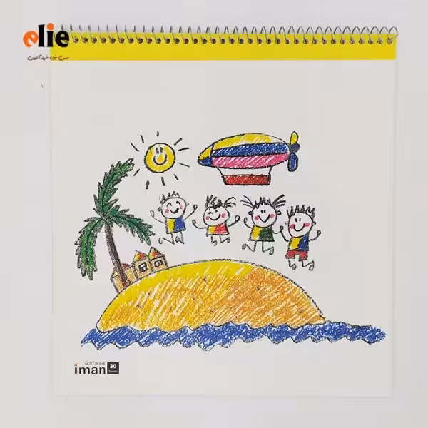 دفتر نقاشی ایمان طرح 27