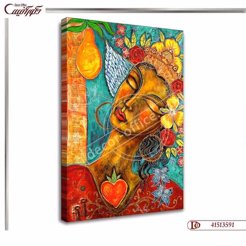 تابلو دیواری صورت R3591