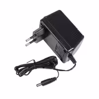 آداپتور 9 ولت 500 میلی آمپر دیواری فیش استاندارد چپقی(ترانسی)