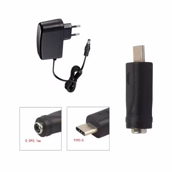 شارژر کارتخوان 5 ولت 2 آمپر پکس ANFU AF70/PAX D230 به همراه تبدیل تایپ سی TYPE C