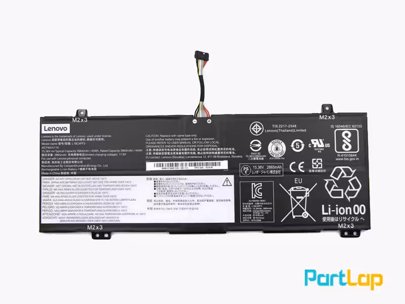 باتری 4 سلولی L18M4PF4 لپ تاپ لنوو Ideapad C340