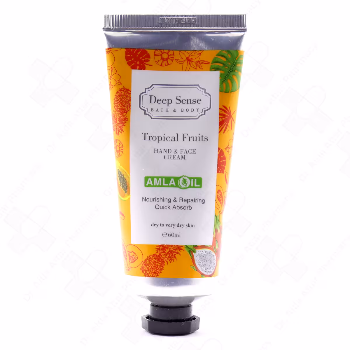 کرم مرطوب کننده دست و صورت دیپ سنس مدل میوه های استوایی مناسب پوست های خشک