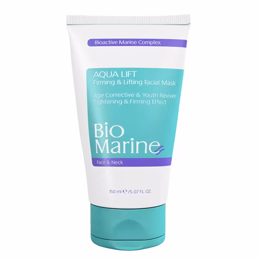 ماسک سفت‌ کننده صورت و گردن بایومارین سالنی 150 میل Aqua Lift Firming And Lifting Facial Mask Bio Marine