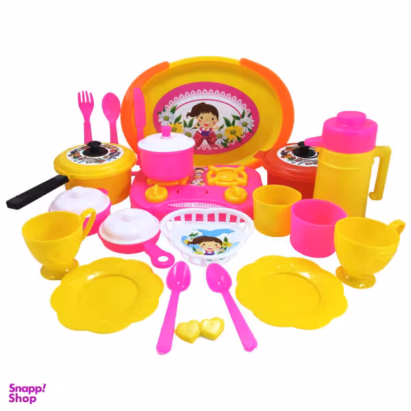 ست اسباب بازی آشپزخانه مدل سبدی کد KID 020