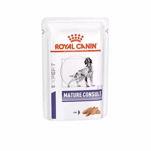پوچ سگ بالغ مدل Mature Consult رویال کنین 85 گرم