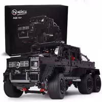 ساختنی لگو بنز 6×6 Pickup G63 برند Nifeliz تعداد قطعات 3300