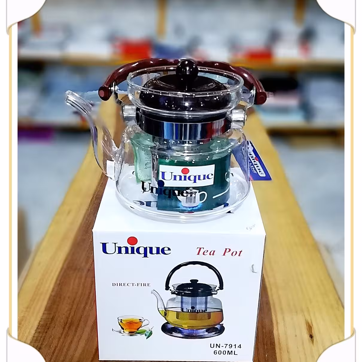 قوری پیرکس 600 میل شعله مستقیم یونیک