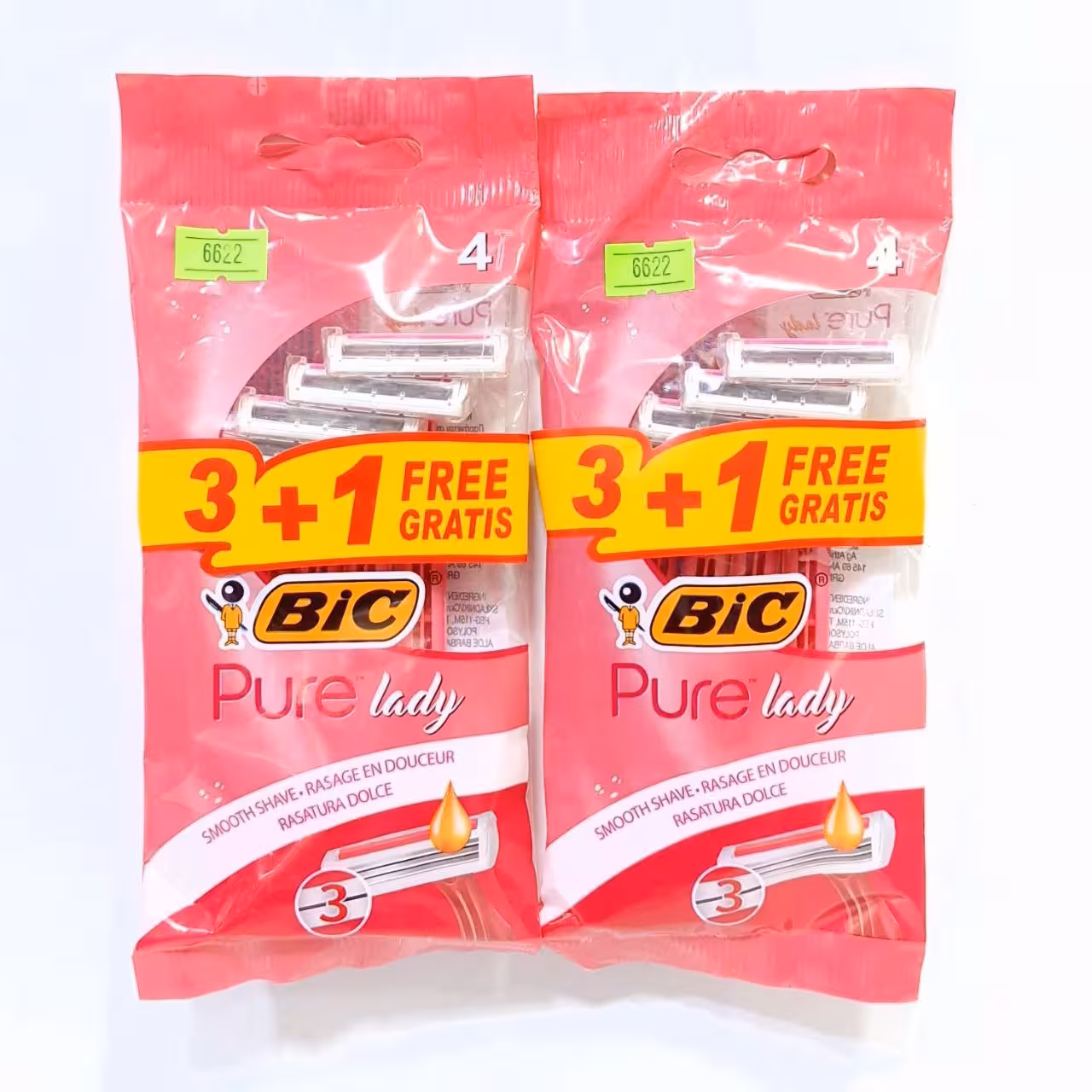 ژیلت پفکی پیورلیدی بیک Bic