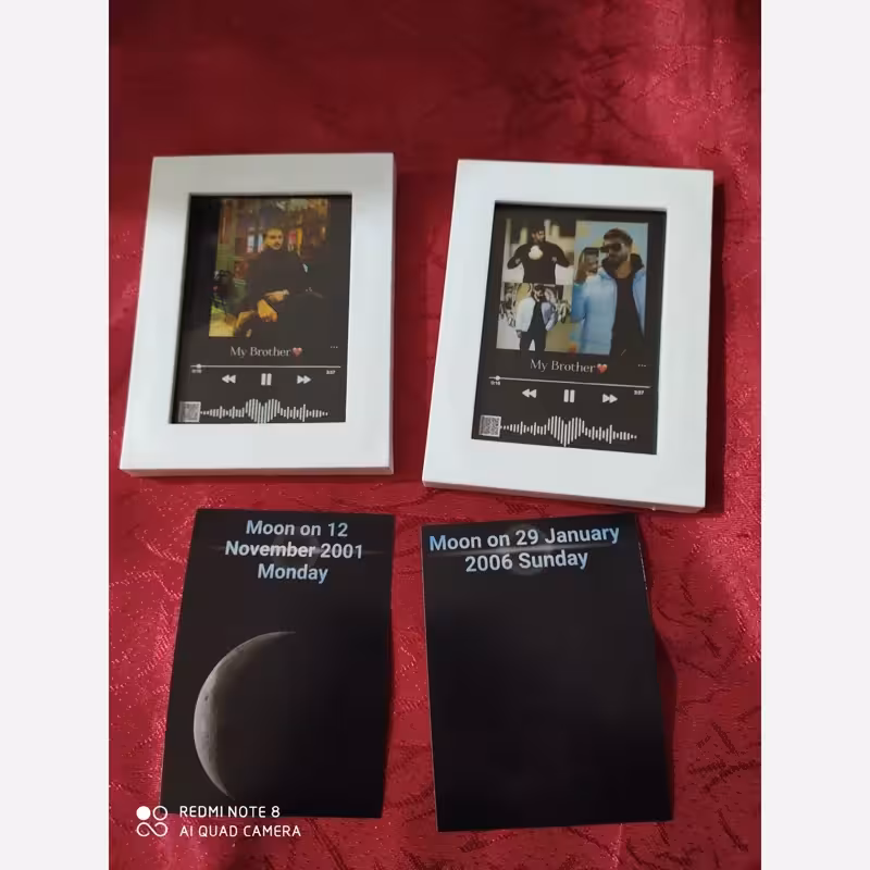 کادو تولد-تابلو موزیکال سایز 16در21 یا a5