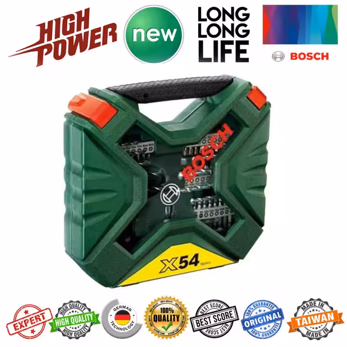 مته و سری پیچ گوشتی بوش مدل X54i مجموعه 54 عددی