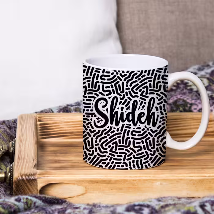 ماگ رژارت مدل اسم شیده