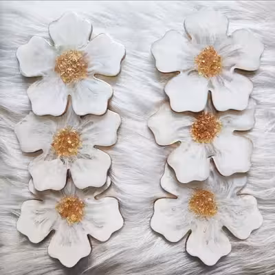 قالب رزین مدل  گل پنج پر کد dr-700