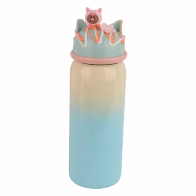 فلاسک کودک مدل YOUWOO طرح بستنی گنجایش 0.350 لیتر 