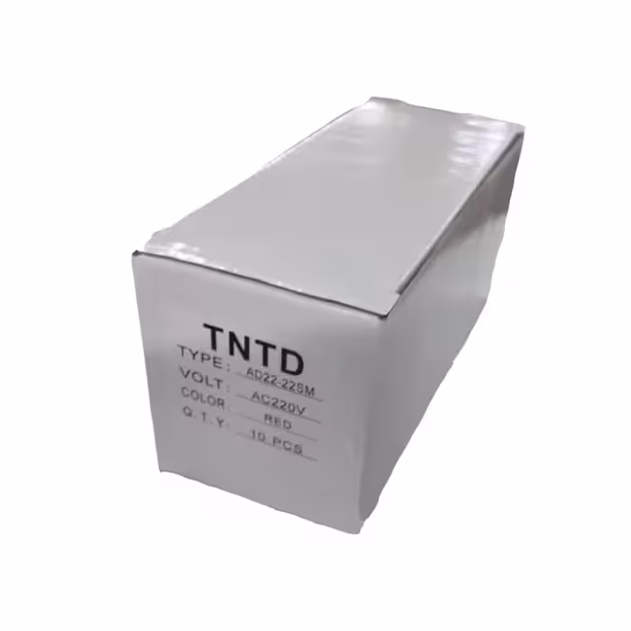 چراغ سیگنال بیزر 220v مدل TNTD بسته دو عددی