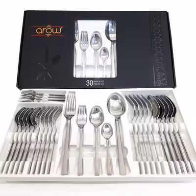 سرویس قاشق و چنگال 30 پارچه آرو مدل TR-2363