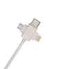 کابل تبدیل USB به لایتنینگ/USB-C/MicroUSB آرسون مدل AN-311 طول 1 متر