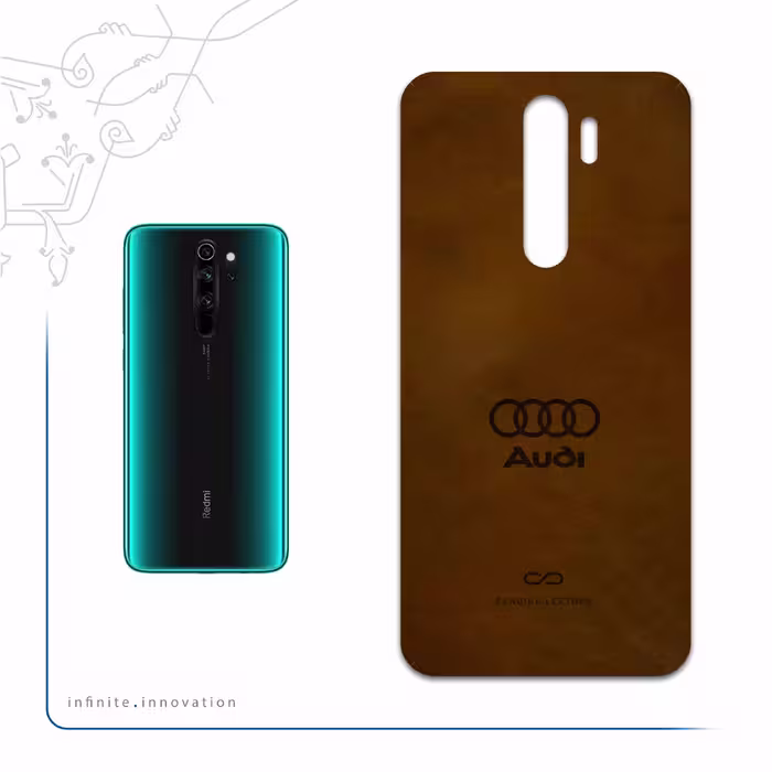 برچسب پوششی ماهوت مدل BFL-AUDI مناسب برای گوشی موبایل شیائومی Redmi Note 8 Pro