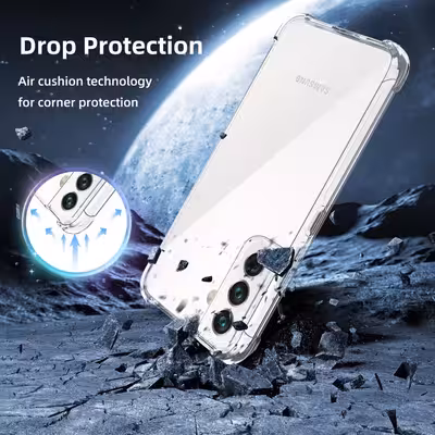 کاور گریفین مدل Transparent Armor مناسب برای گوشی موبایل سامسونگ Galaxy S22 Plus