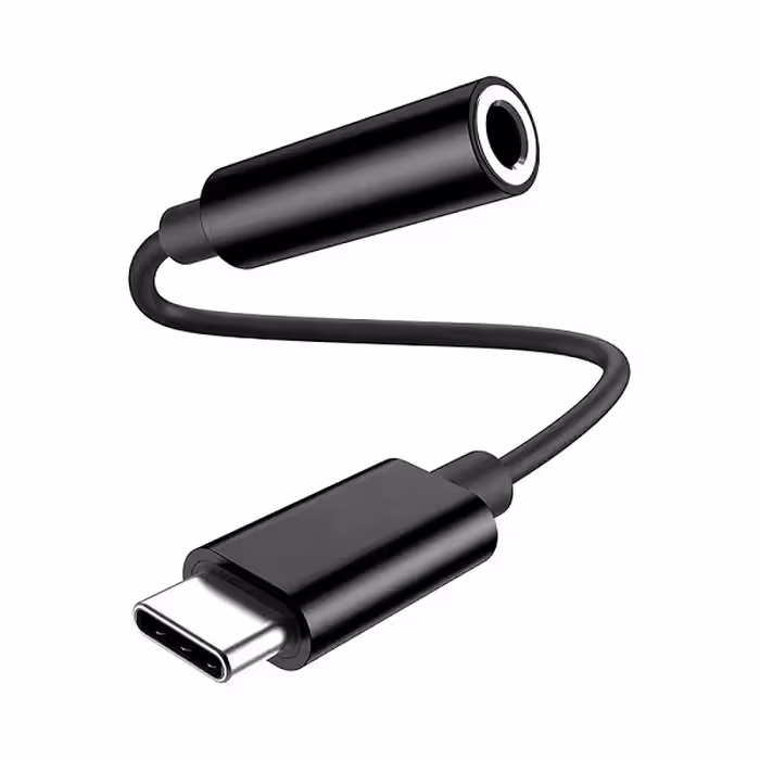 مبدل لایتنینگ به جک 3.5 میلی‌متری مدل kdm4db
