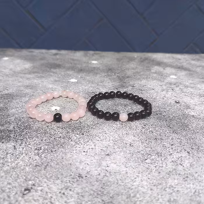 دستبند ناماسته مدل ست اونیکس و کوارتز کد 97 بسته 2 عددی