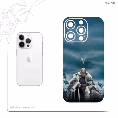 برچسب پوششی ماهوت مدل Vikings مناسب برای گوشی موبایل اپل iPhone 14 Pro