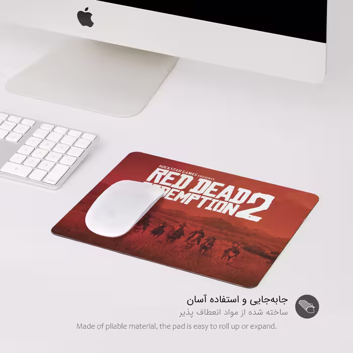 ماوس پد پیکسل میکسل مدل DEAD REDEMPTION 2 کد GARD14