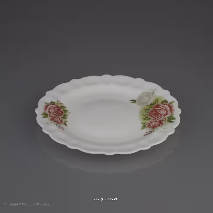 سرویس غذا خوری 25 پارچه آیروپال طرح گرد مدل کازالیکا