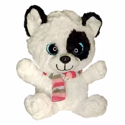 عروسک طرح سگ دالمیشن مدل BR Dalmation with Scarf ارتفاع 21 سانتی‌متر