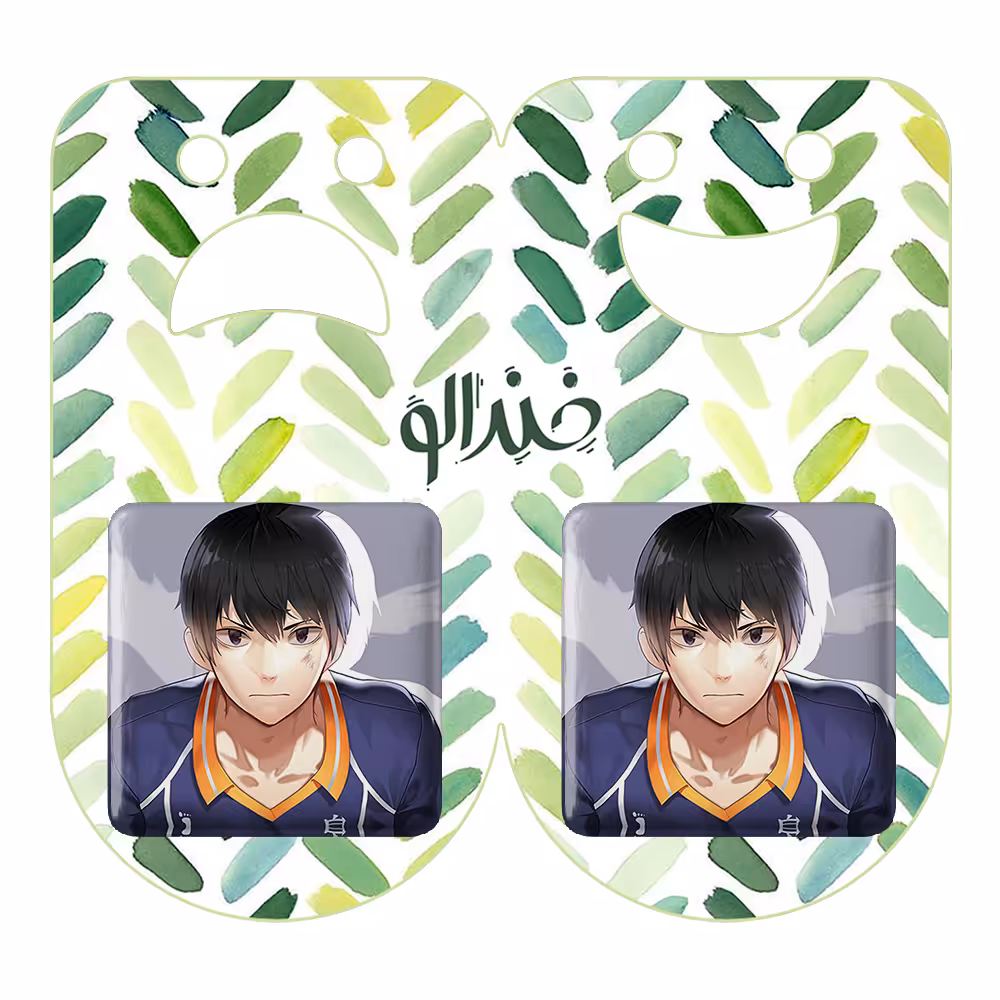 پیکسل خندالو مدل کاگیاما توبیو انیمه آبشار سرنوشت هایکیو کاگیاما کد 11200 به همراه مگنت