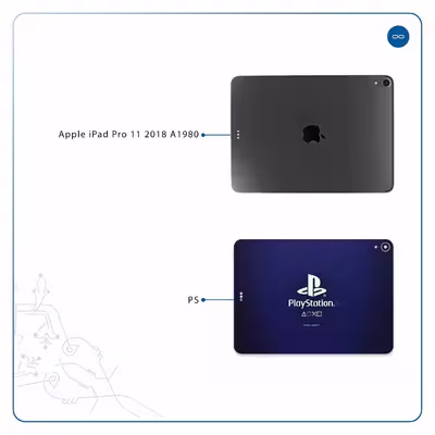 برچسب پوششی ماهوت مدل PS مناسب برای تبلت اپل iPad Pro 11 2018 A1980