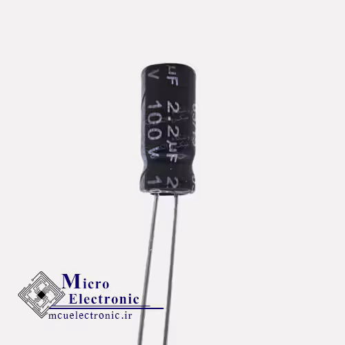 خازن الکترولیت 2.2uF 100v
