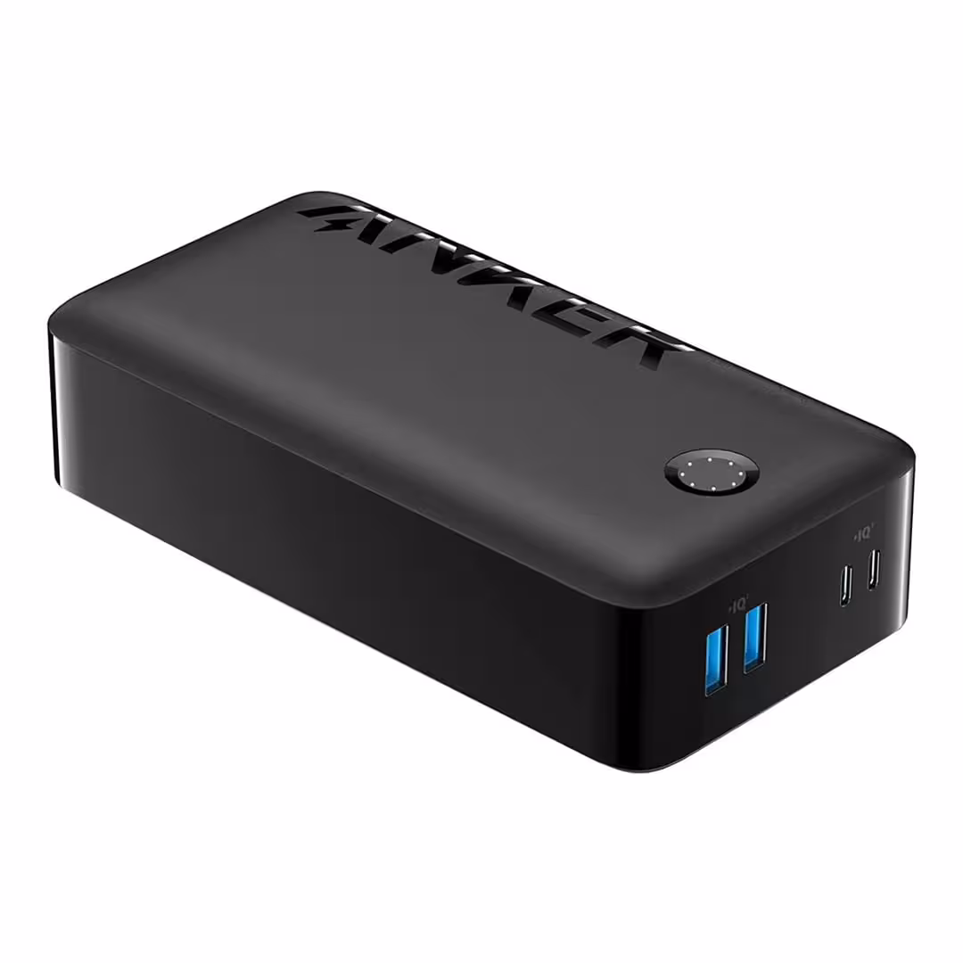 خرید و قیمت پاوربانک انکر 347 PowerCore 40K A1377H11 ظرفیت 40000 میلی آمپر ساعت با توان 30 وات