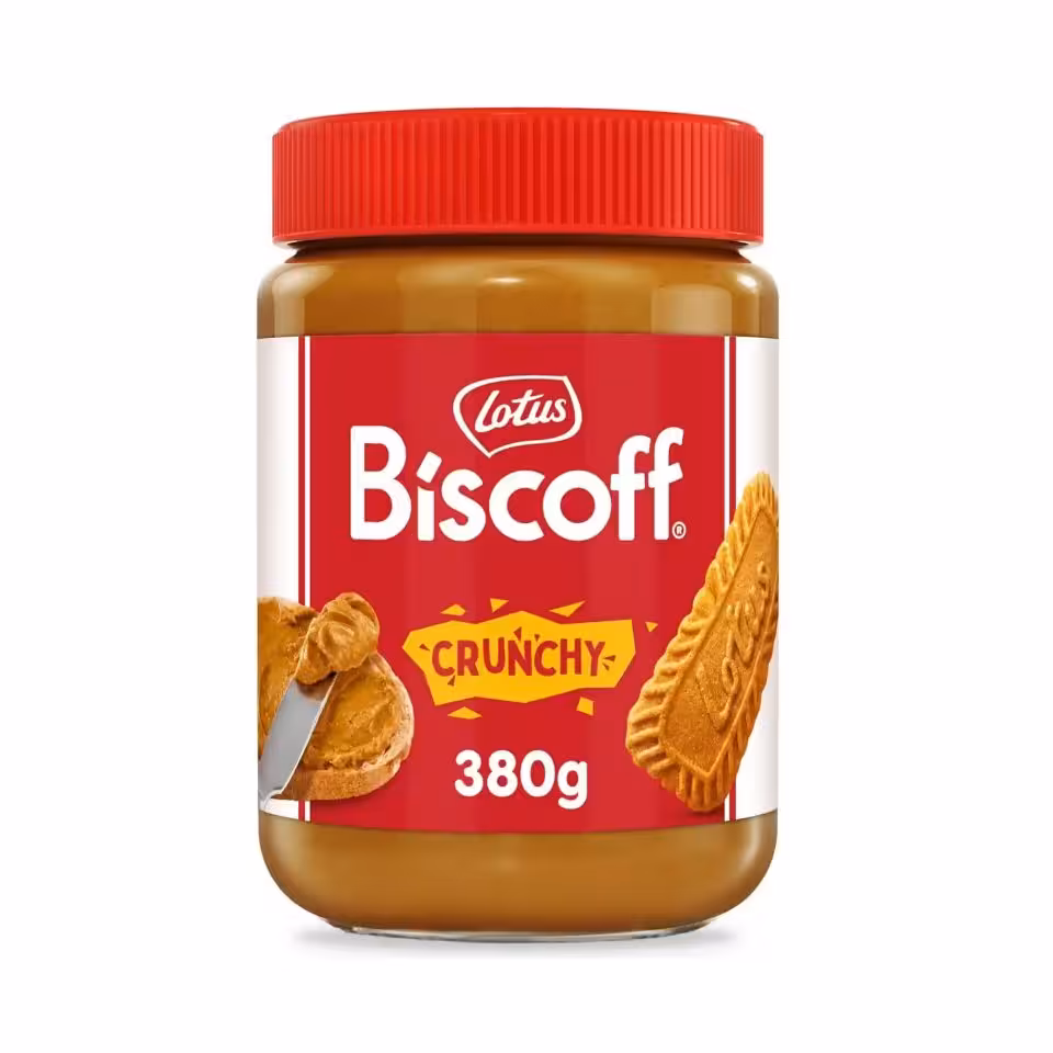 کرم بیسکوییت کرانچی لوتوس 380 گرم Lotus Biscoff