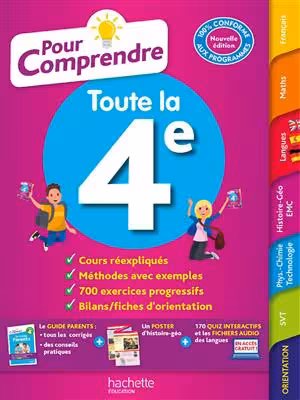 دانلود کتاب Pour comprendre Toute la 4e