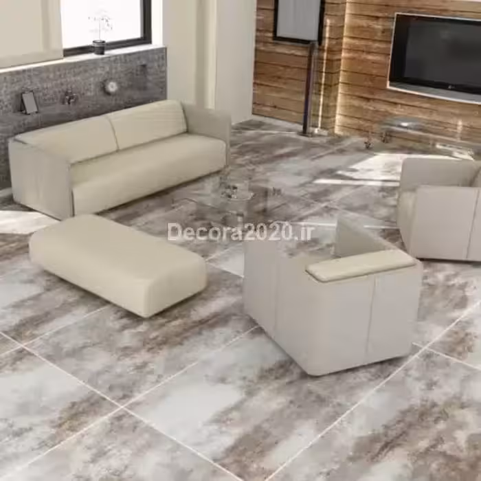 سرامیک لیون قهوه ای 120*60 تکسرام