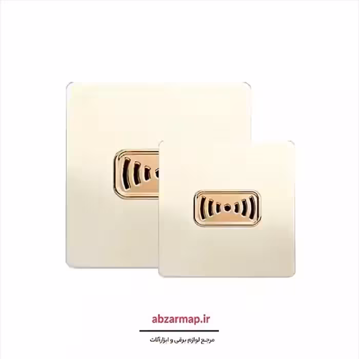 زنگ بیزر مدل کریستال صدفی طلایی آسیا الکتریک