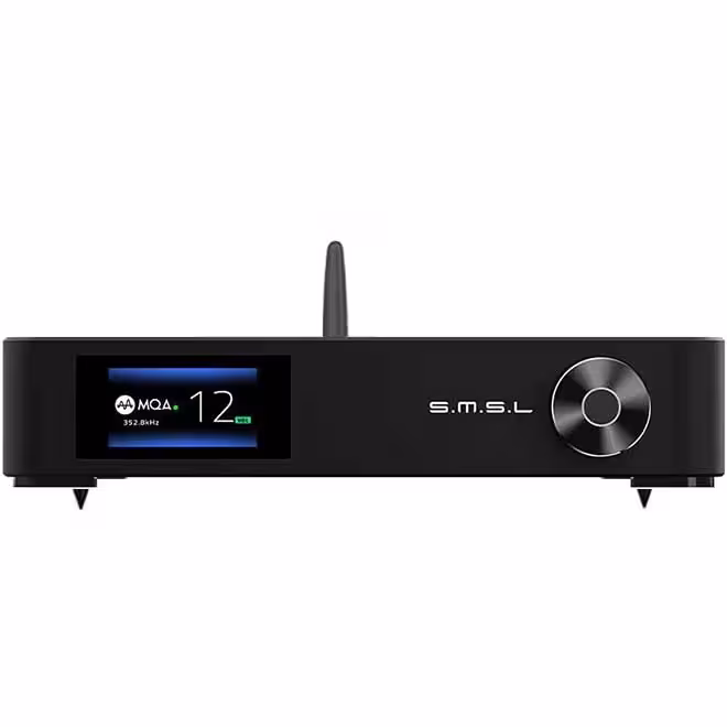 دک صوتی با کیفیت بالا پشتیبانی از رمزگشایی MQA بلوتوث 5.0 S.M.S.L M400 HiFi Audio DAC Hi-Res Hi-End USB Optical Input Coaxial I²S