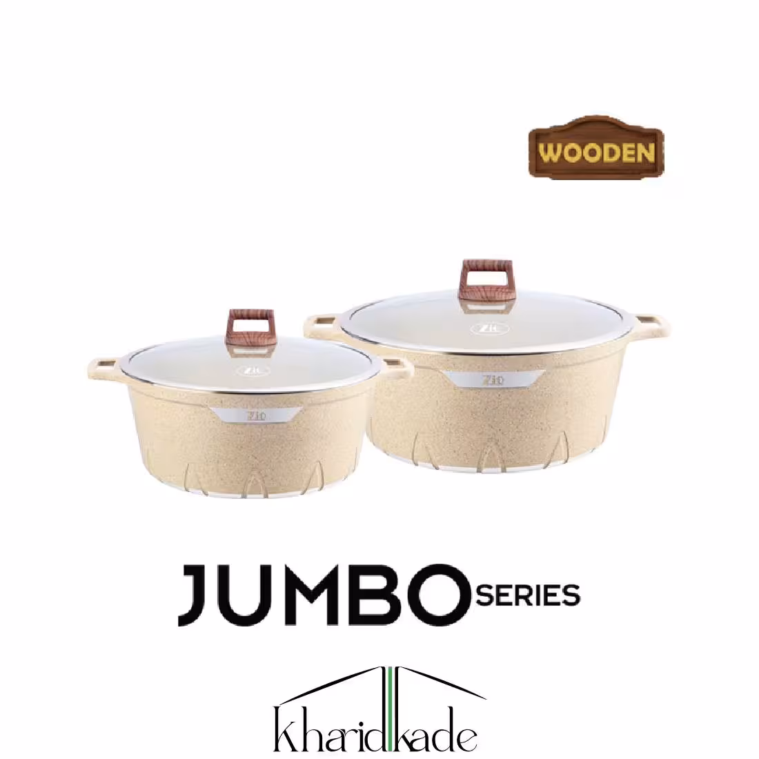 سرویس قابلمه دو تیکه زیو اصلی مدل Z-8450-40