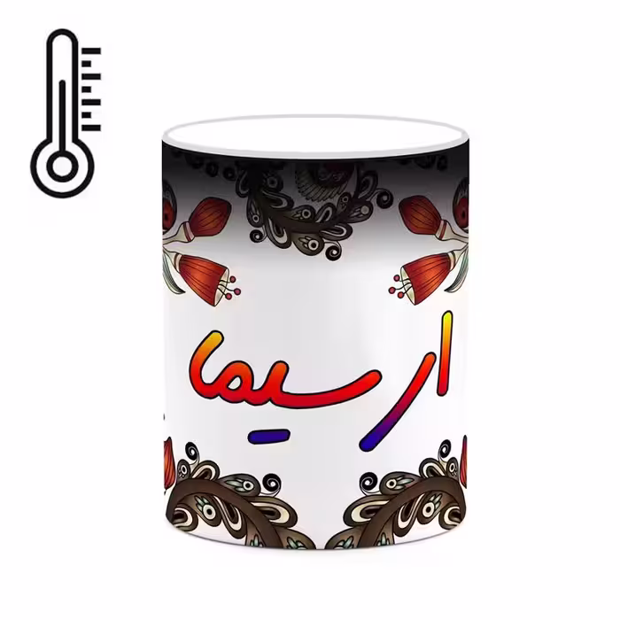ماگ حرارتی   اسم ارسیما  سنتی گل و بته کد mgh43451