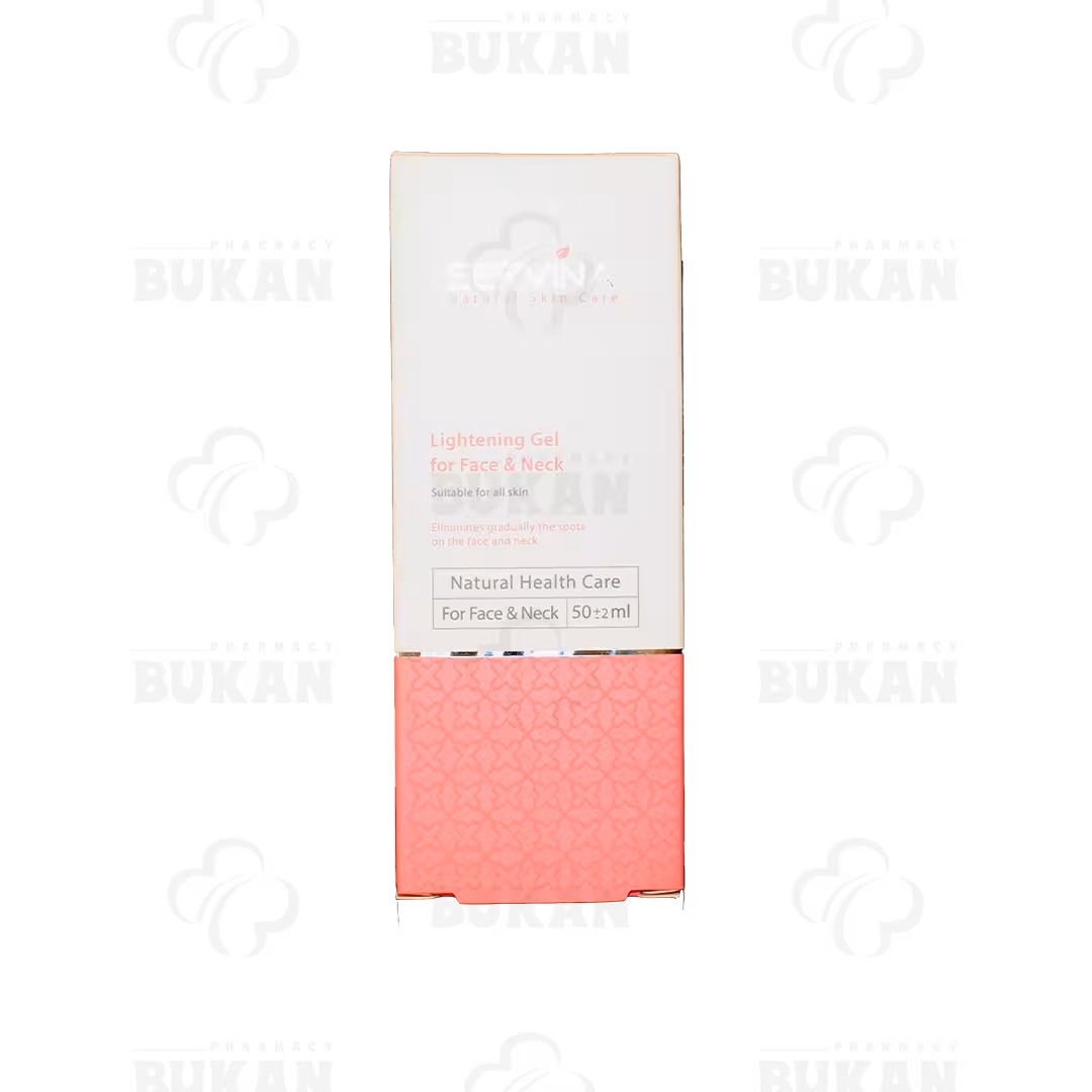 ژل روشن کننده پوست صورت و گردن سروینا