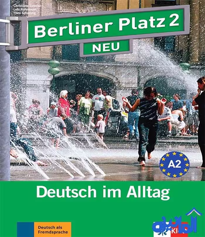 کتاب آلمانی 2 Berliner Platz Neu (اورجینال و رنگی)