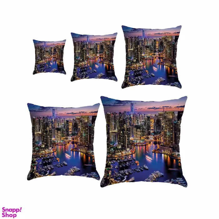 کوسن مدل S5-10135 مجموعه 5 عددی چند رنگ