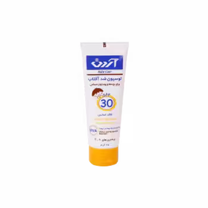 لوسیون ضد آفتاب کودکان آردن SPF30 مناسب پوست های حساس 75 گرم