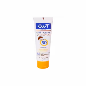 لوسیون ضد آفتاب کودکان آردن SPF30 مناسب پوست های حساس 75 گرم