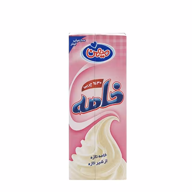 خامه ساده میهن 200 گرمی