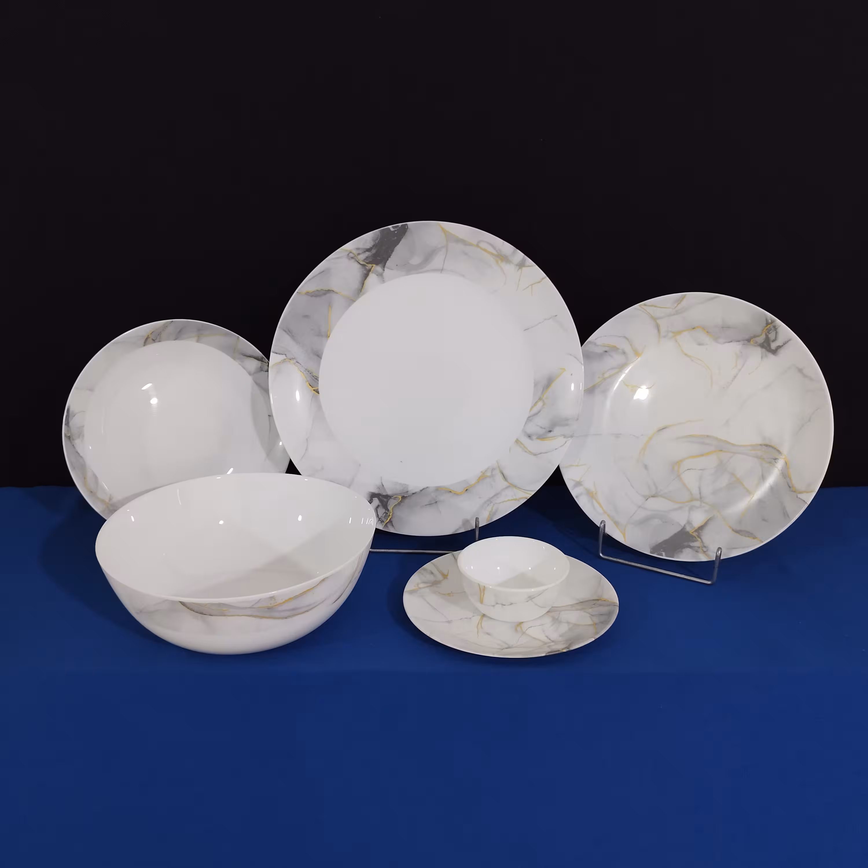 سرویس 26 پارچه آرکوپال مقصود برند دینو مدل گلدن استون گرد با ارسال رایگان