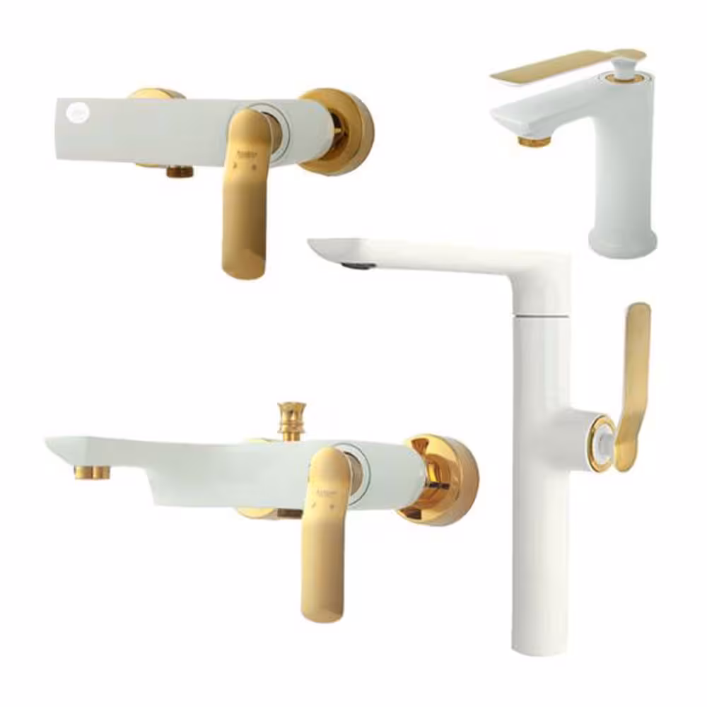 شیرآلات راسان مدل آوات شیری طلایی